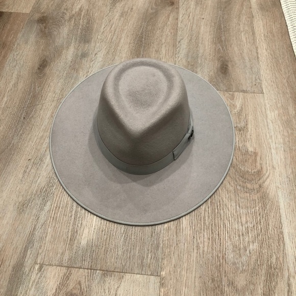 Wide Brim Hat Grey S/M Wool - Picture 9 of 15